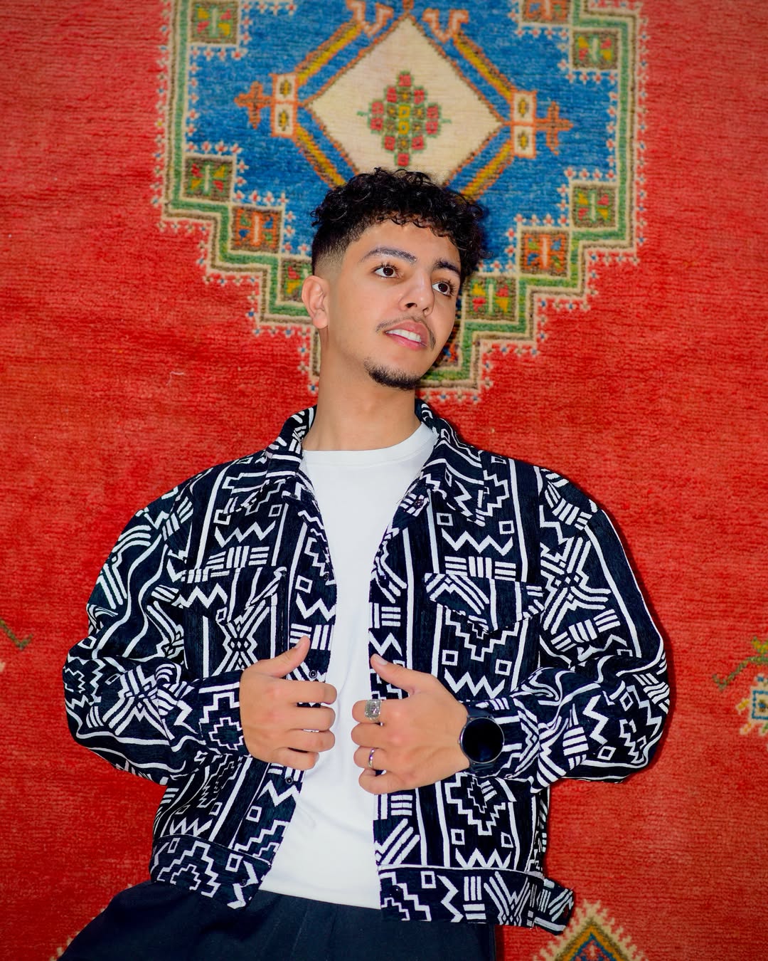 Black Baggy Jacket Signature